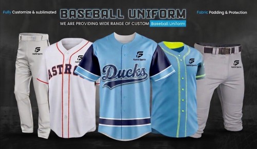 Custom Sublimated Baseball and Softball Uniform for Team Performance