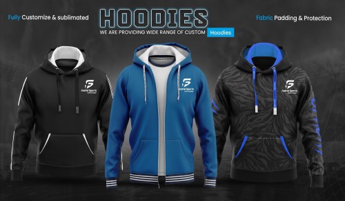 Premium Sublimated Hoodie Custom Design Hoodies for All Seasons